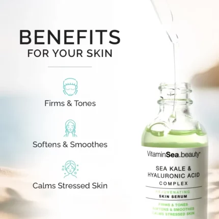 Sea Kale and Hyaluronic Acid Complex Rejuvenating Skin Serum Benefits