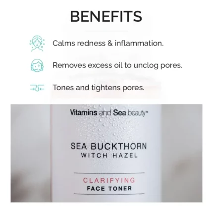 Sea Buckthorn and Hazel Face Toner Benefits