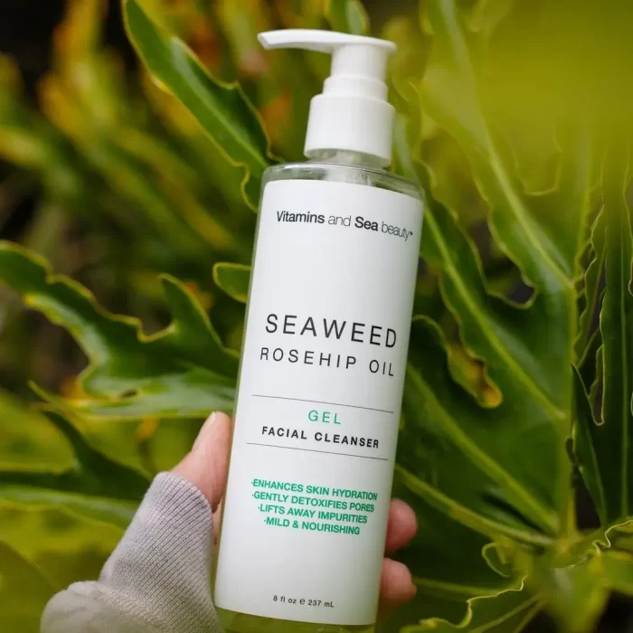 seaweed and rosehip oil gel facial cleanser online